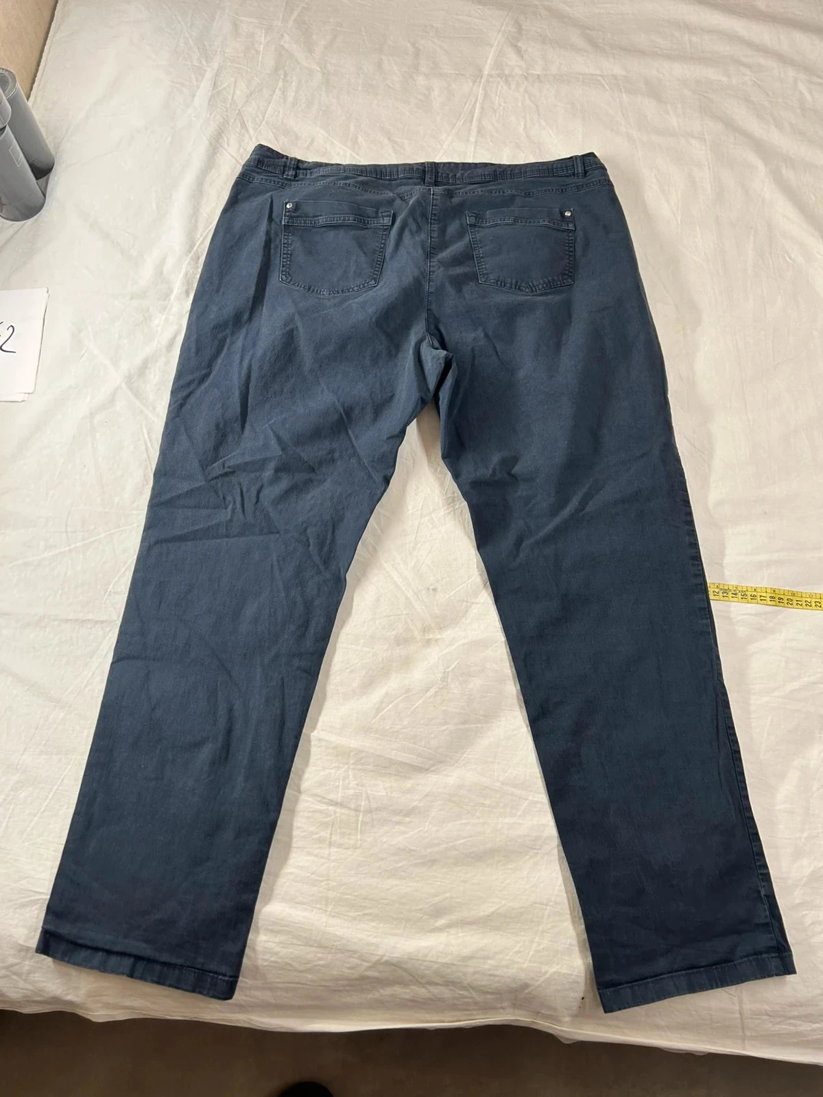 Rechte marineblauwe jeans Canda – photo 13